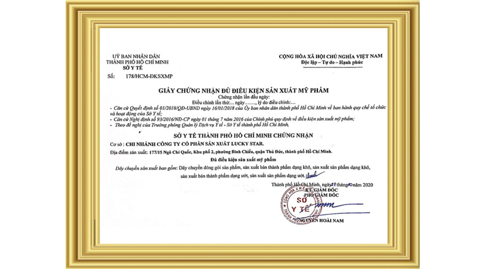 CÔNG BỐ LƯU HÀNH SẢN PHẨM