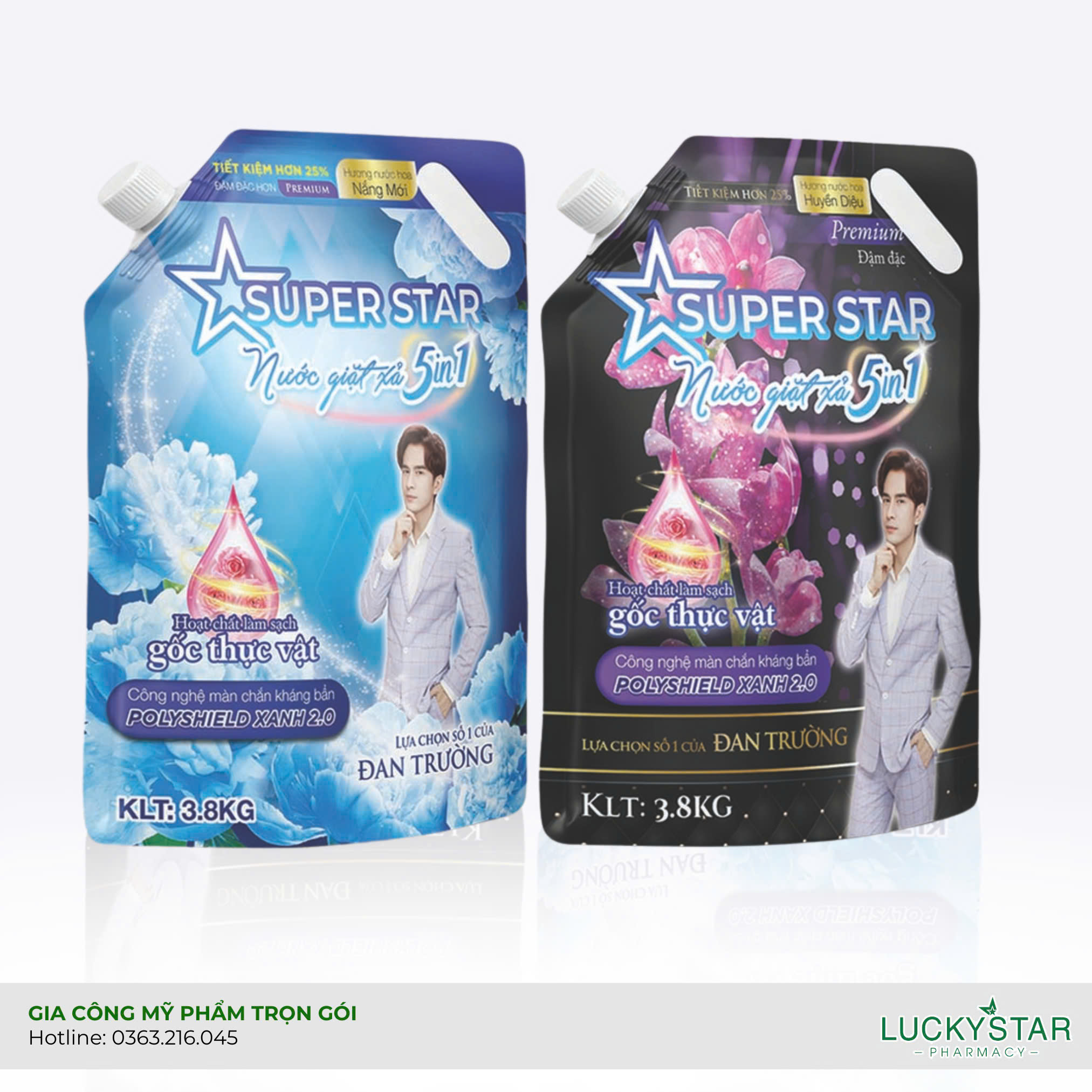 GIA CÔNG NƯỚC GIẶT XẢ 5IN1