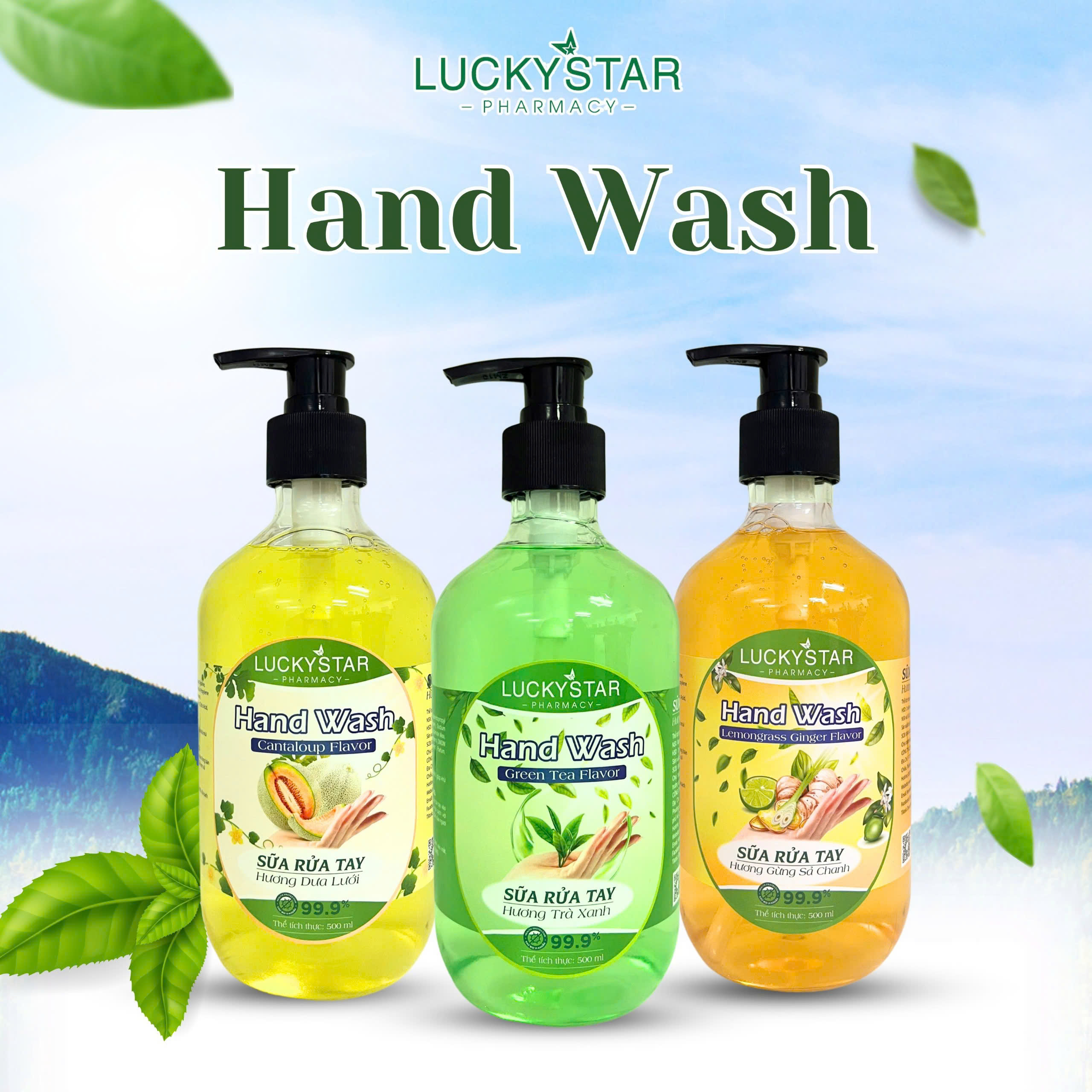 Gia công Sữa rửa tay Lucky Star