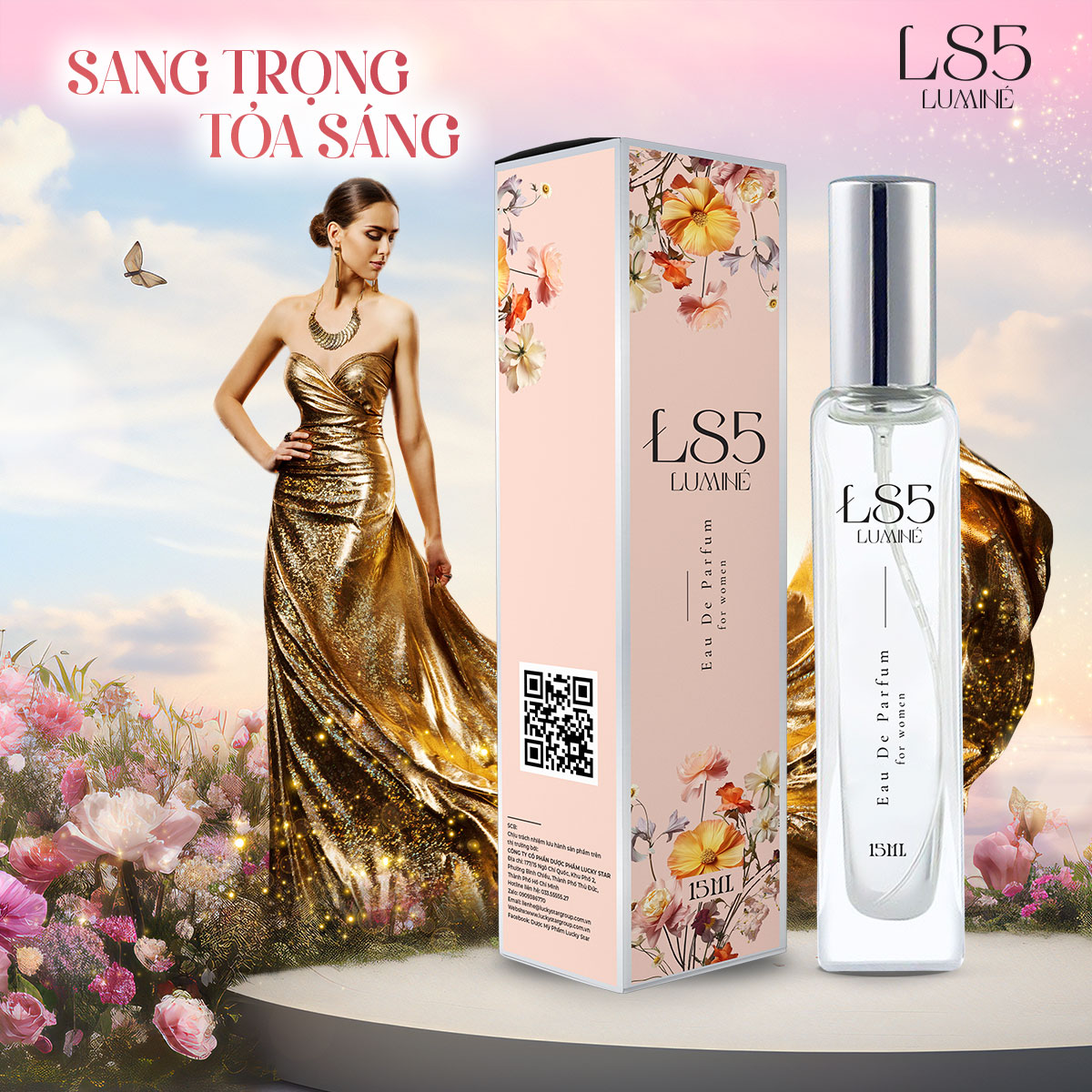 GIA CÔNG NƯỚC HOA NỮ HƯƠNG THƠM QUYẾN RŨ