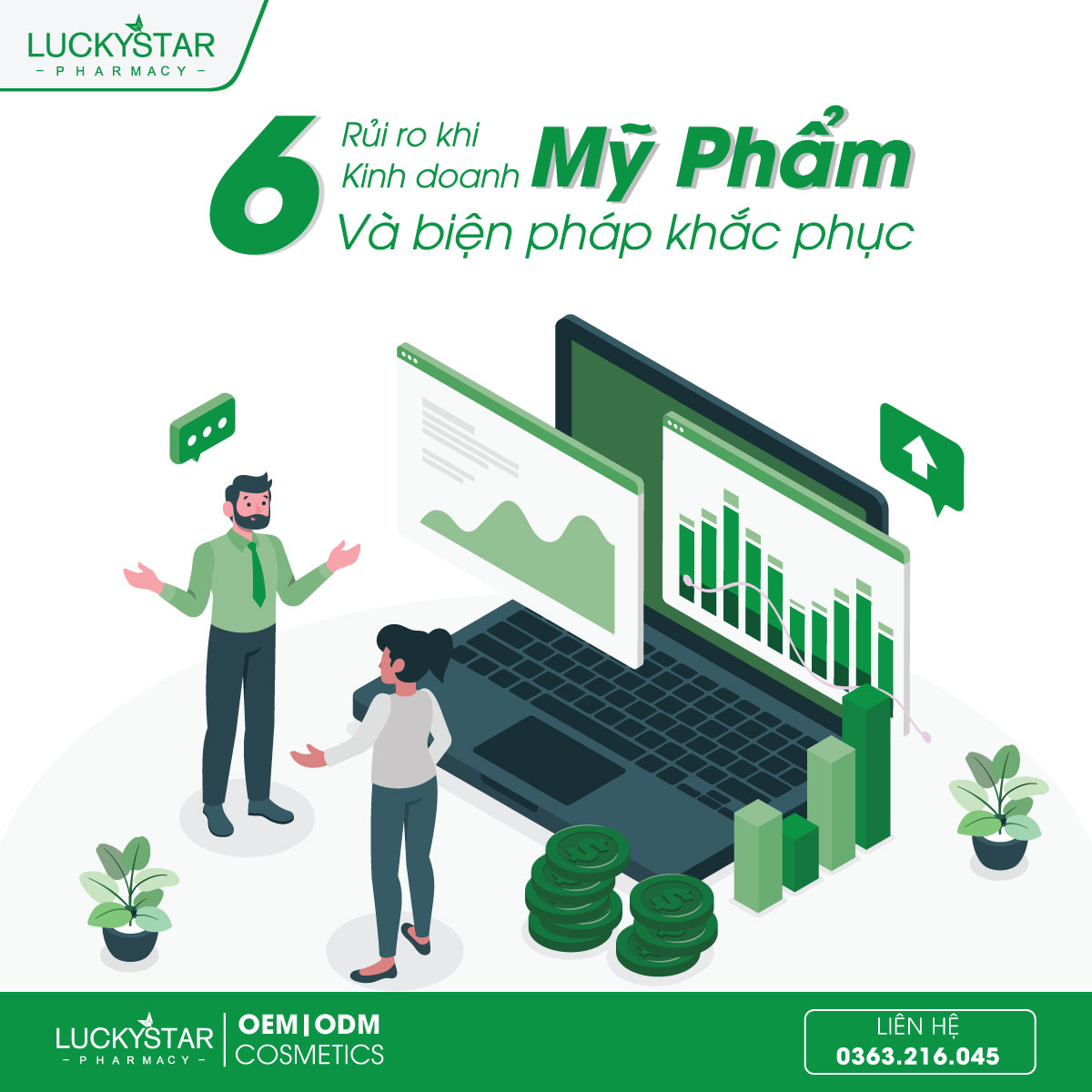 6 RỦI RO KHI KINH DOANH MỸ PHẨM CẦN LƯU Ý VÀ NHỮNG BIỆN PHÁP KHẮC PHỤC