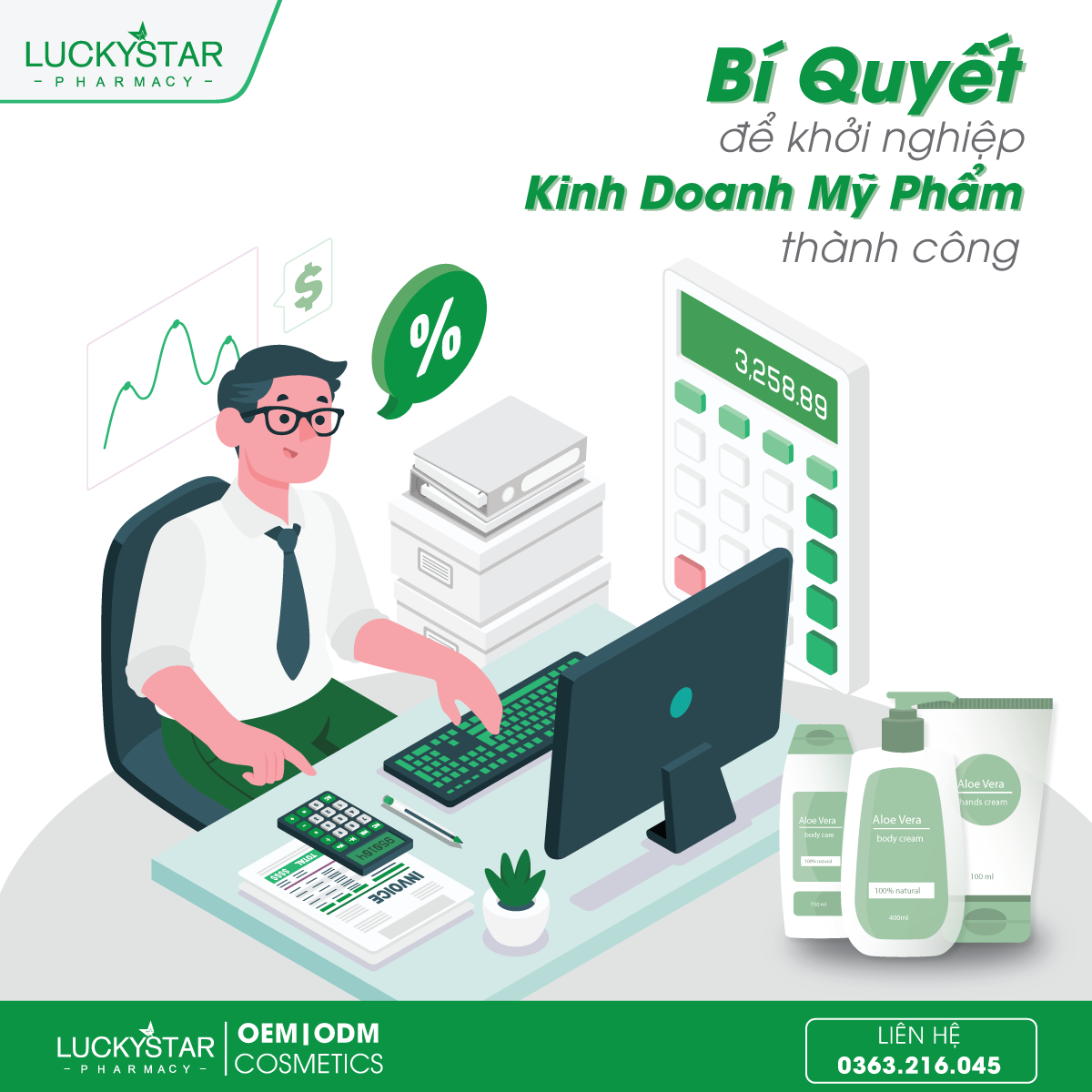 BÍ QUYẾT KHỞI NGHIỆP KINH DOANH MỸ PHẨM THÀNH CÔNG