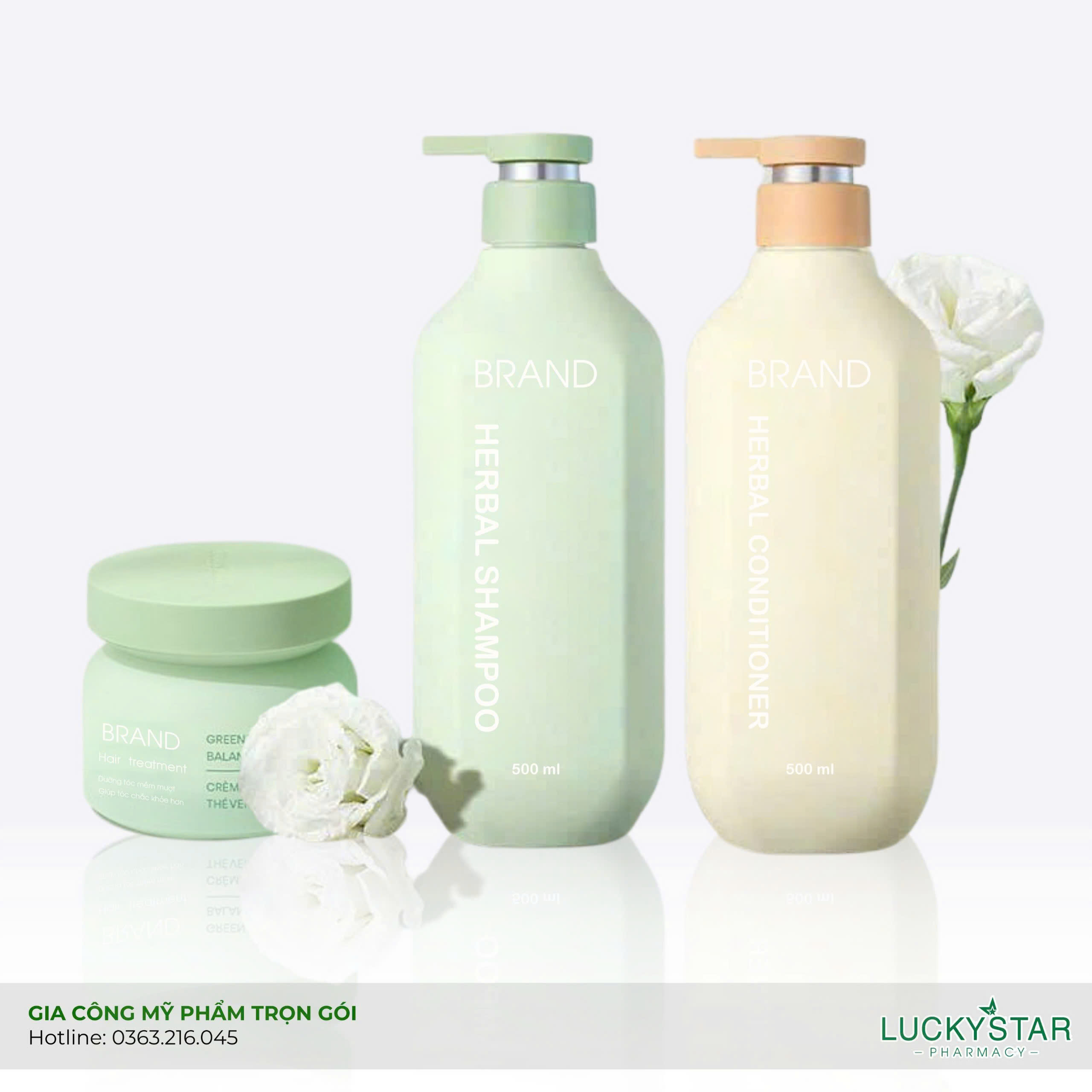GIA CÔNG BỘ SẢN PHẨM CHĂM SÓC TÓC TOÀN DIỆN TẠI LUCKY STAR
